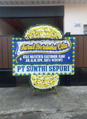 Papan Bunga Duka di Sukapura
